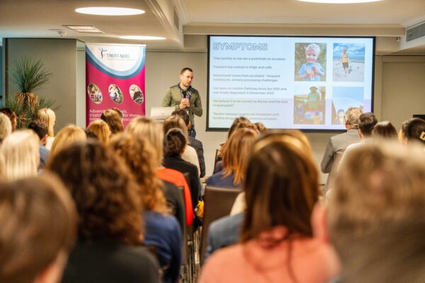 Keith Robson sharing a parent's perspective of BMD.
